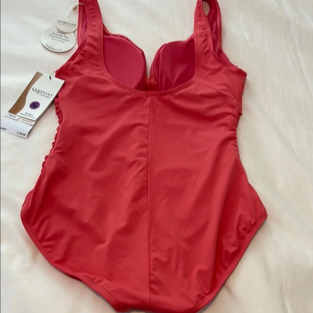 Coco Reef Coral One Piece Shaping  Swimsuit - Picture 5 of 9